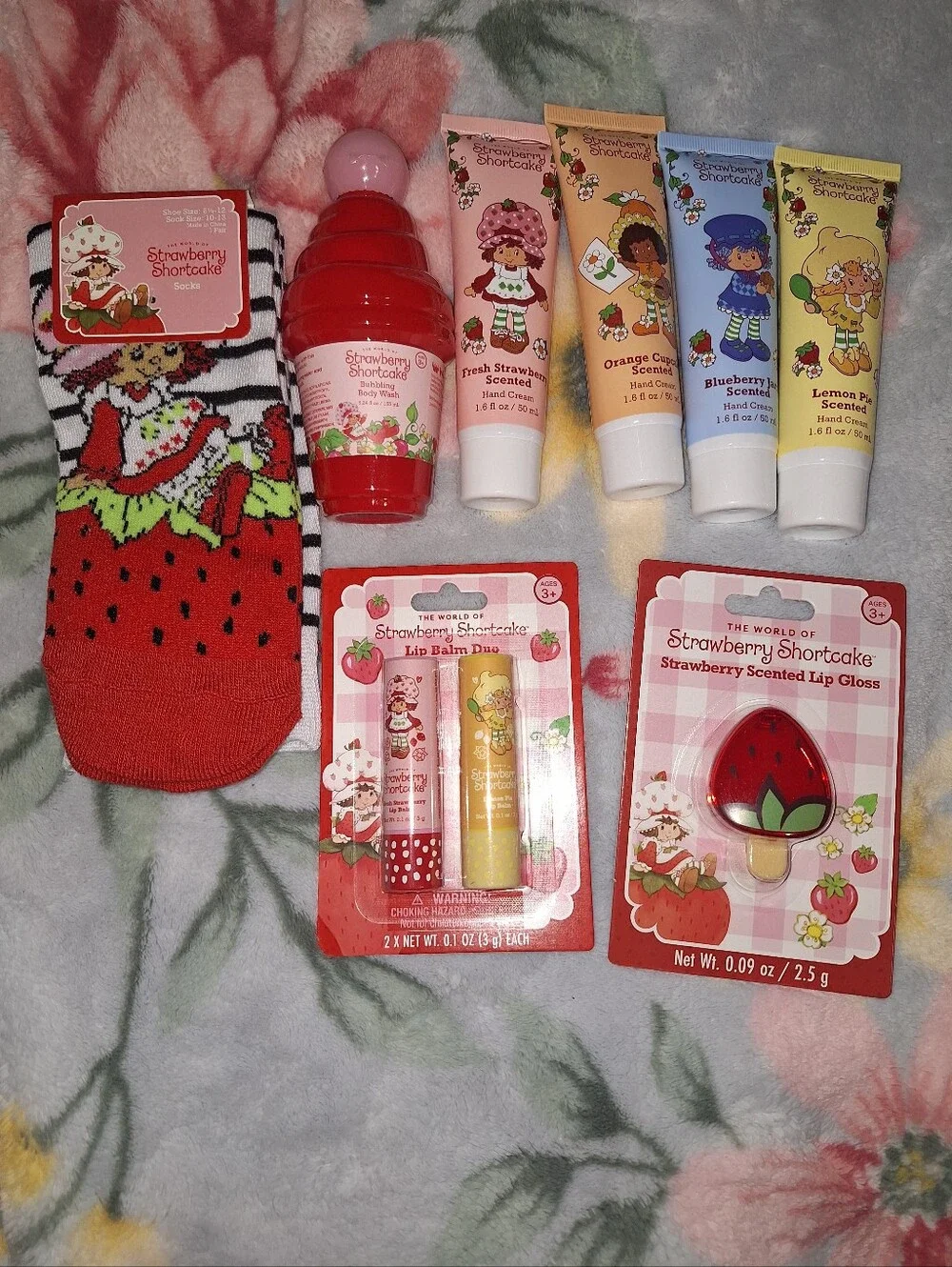 Strawberry Shortcake  Lip & Body Care Gift Set